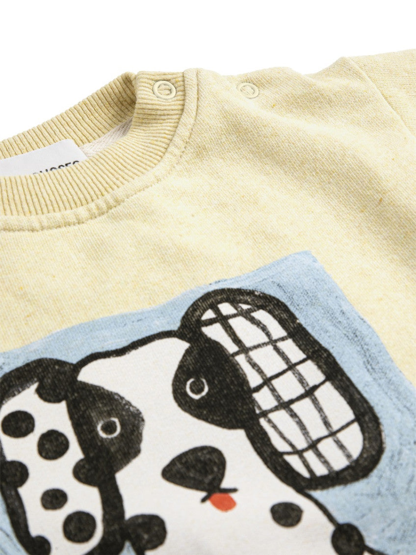 Babies Yellow Graphic Sweatshirt 2