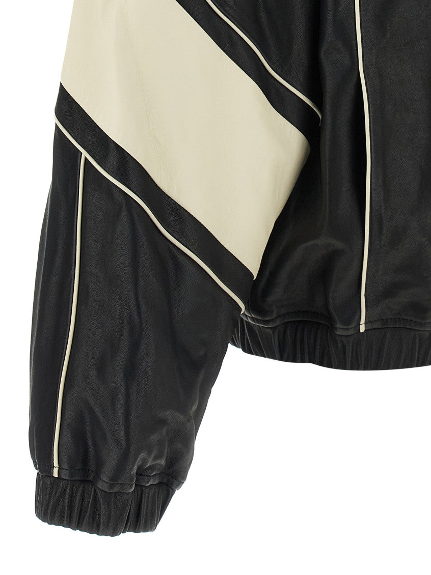 Black Mock Collar Jackets 4