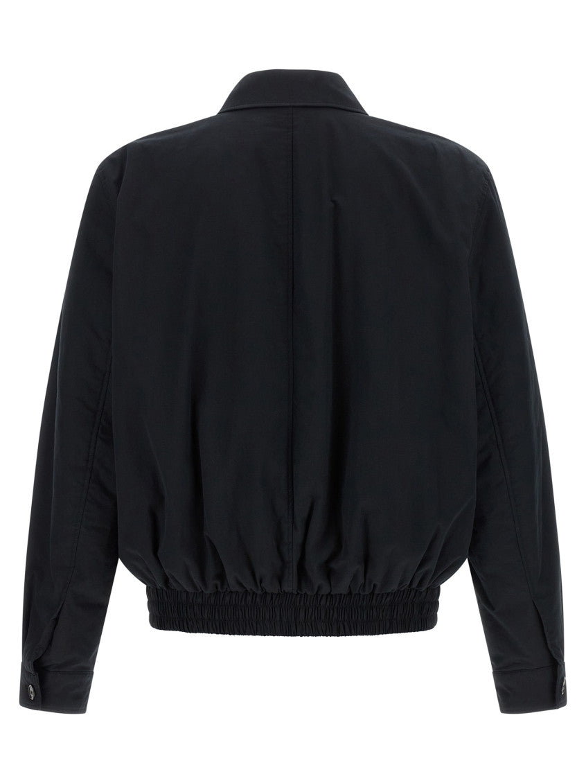 Black Shirt Collar Jackets 2