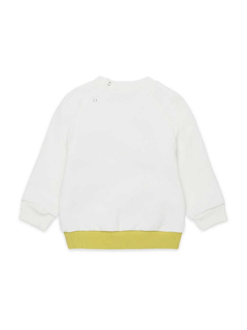 Babies White Graphic Sweatshirt 2