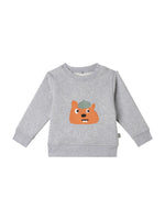 Babies Grey Graphic Sweatshirt 1