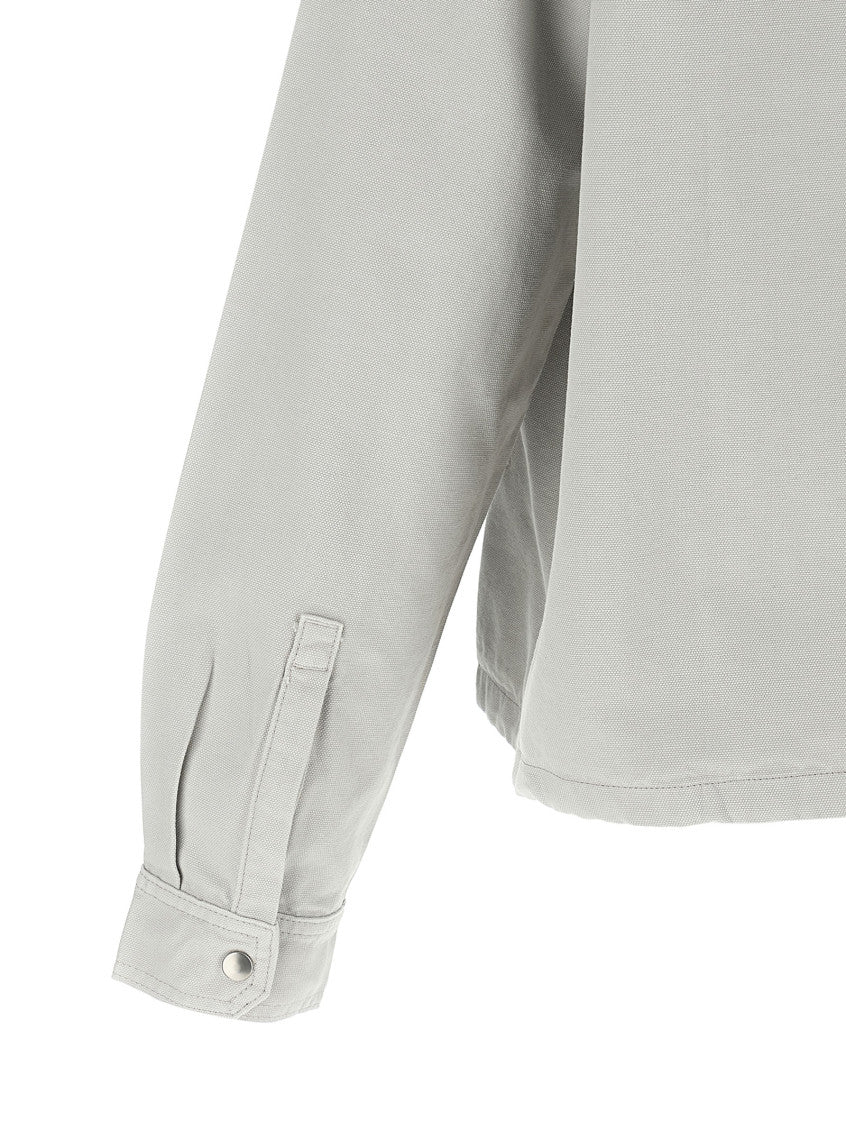 Grey Shirt Collar Jackets 4