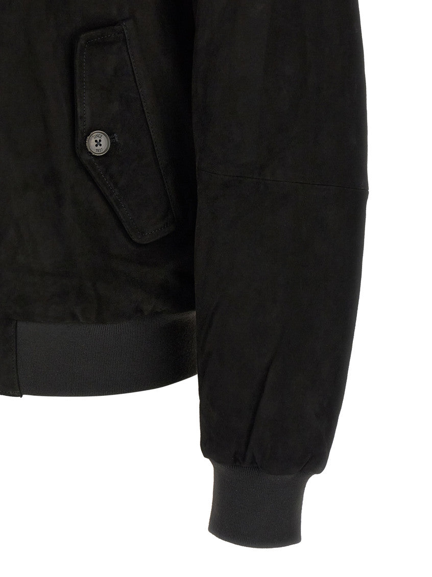 Black Mock Collar Jackets 4