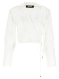 White 'Wrap Cotton' shirt 1