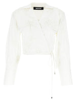 White 'Wrap Cotton' shirt 1
