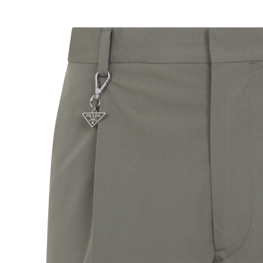 Grey Regular Solid Pants 3