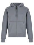 Grey Relaxed Logo Hoodie 1