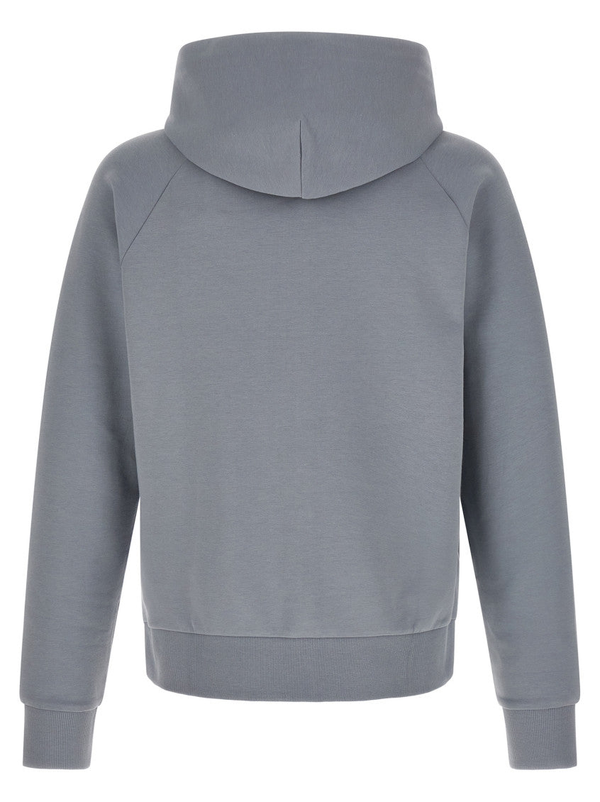Grey Relaxed Logo Hoodie 2