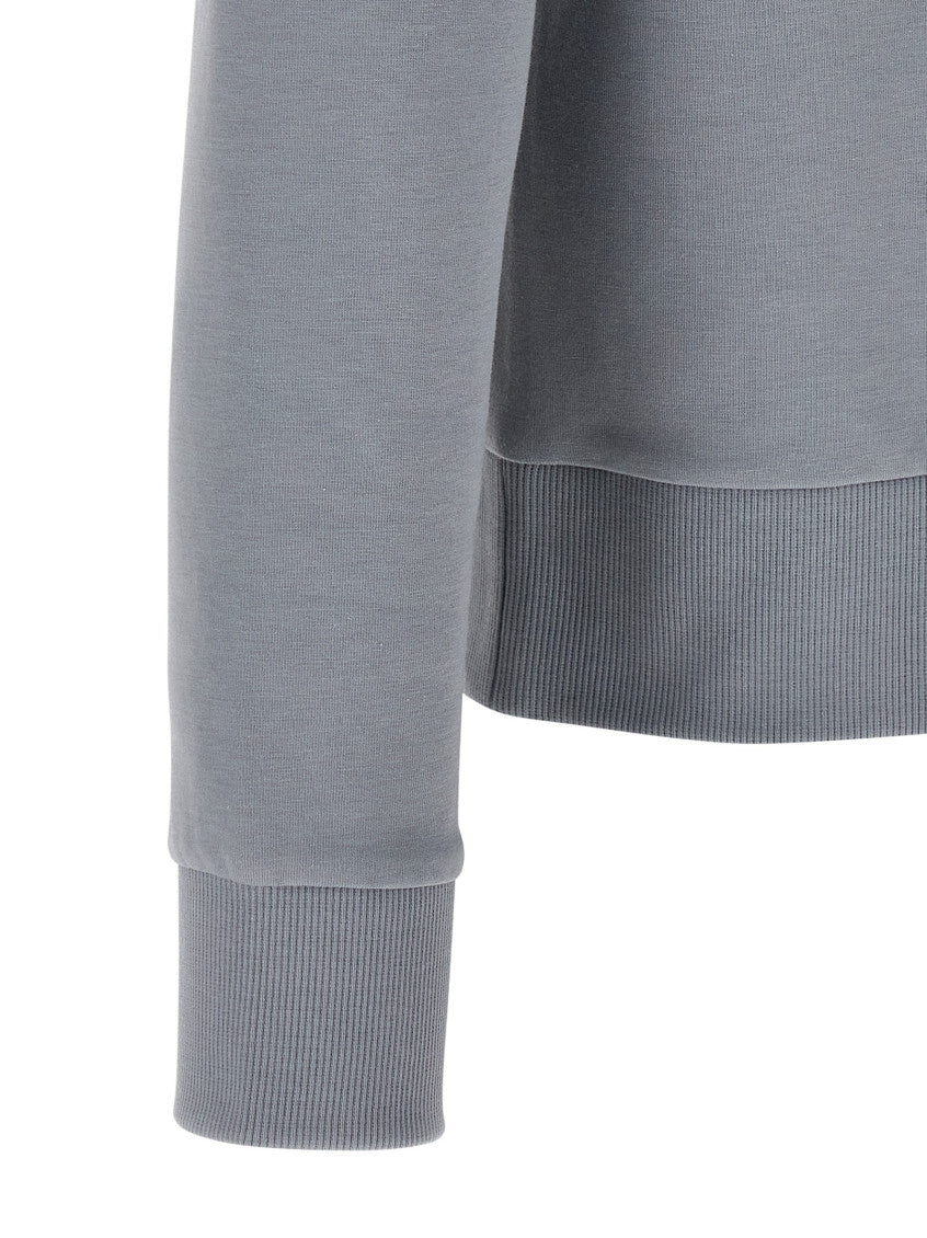 Grey Relaxed Logo Hoodie 4