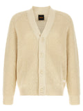 Beige Knitted Cardigan 1