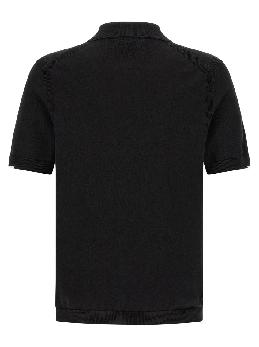 Black Shirt Collar Polo 2