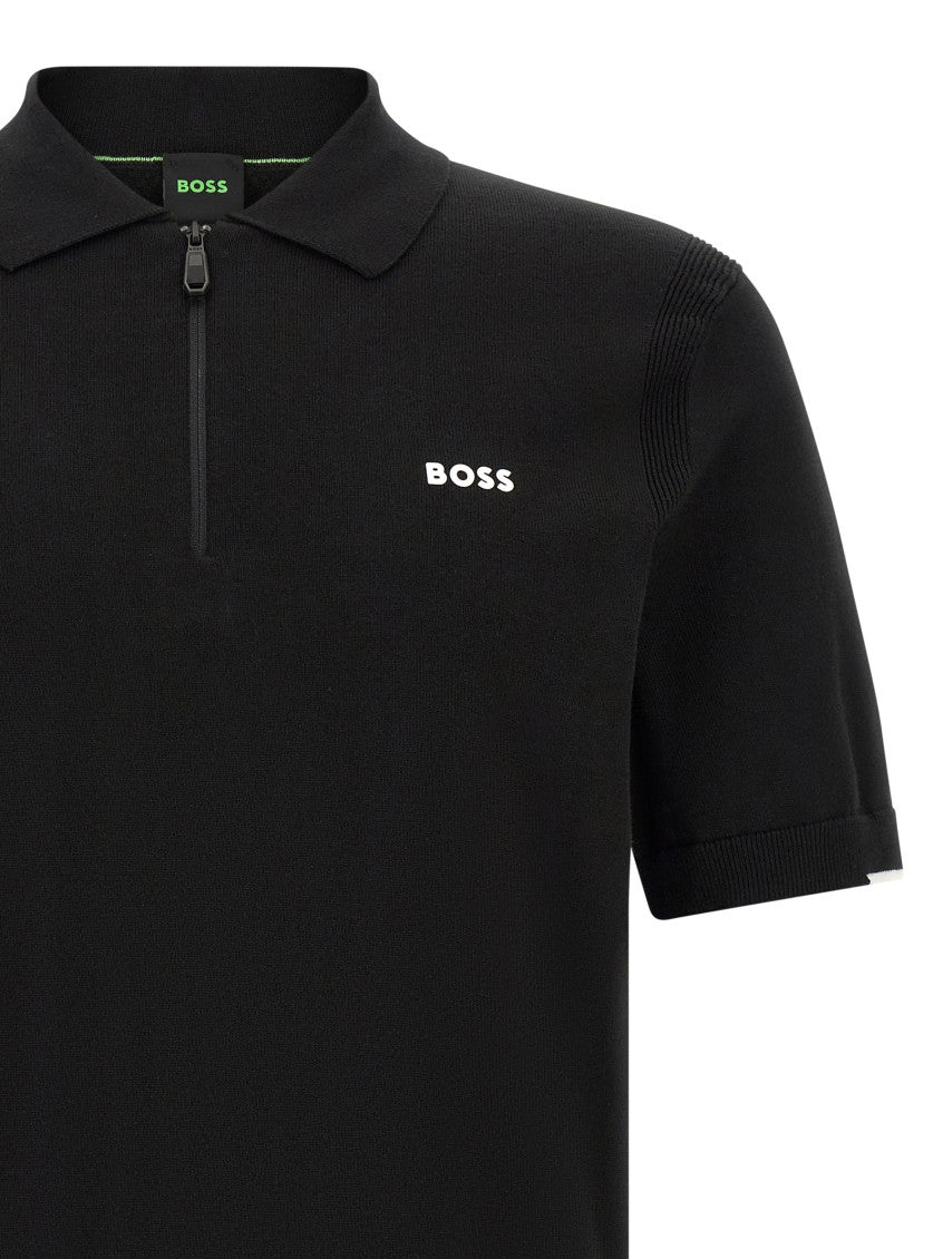 Black Shirt Collar Polo 3