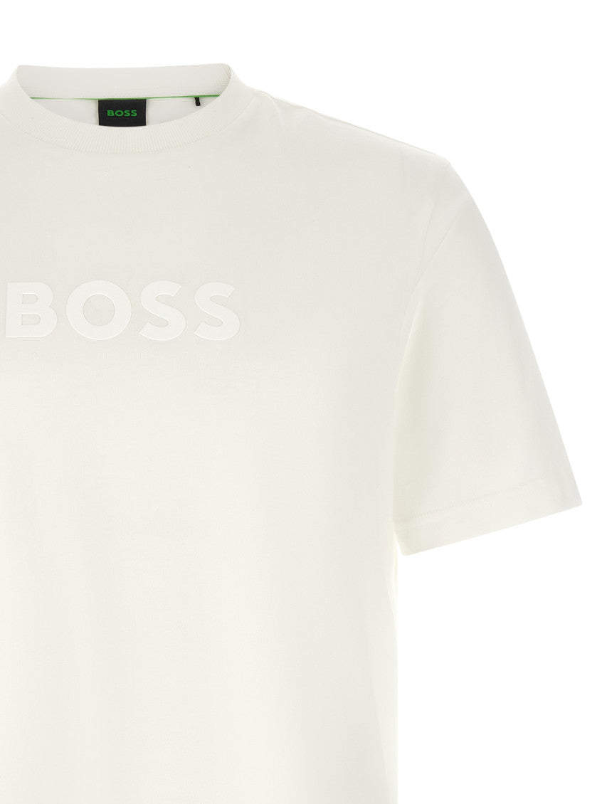White Crew Neck T-Shirt 3