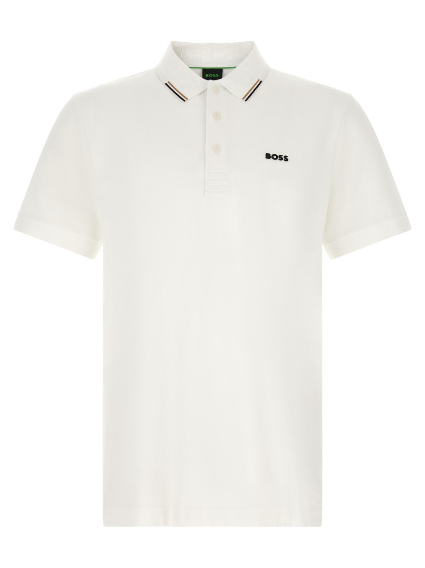 White Shirt Collar Polo 1