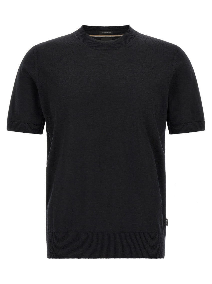 Black Crew Neck T-Shirt 1