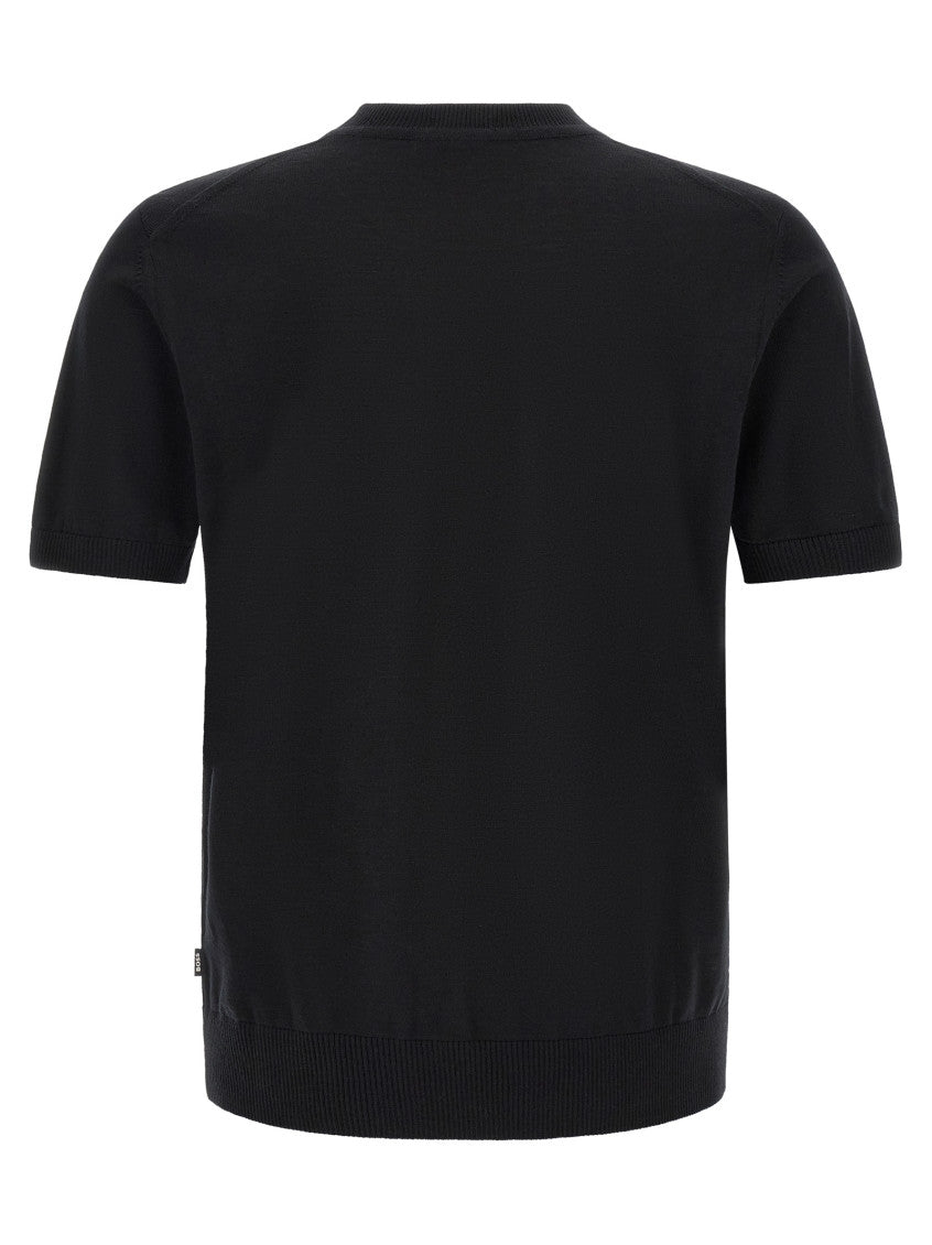 Black Crew Neck T-Shirt 2