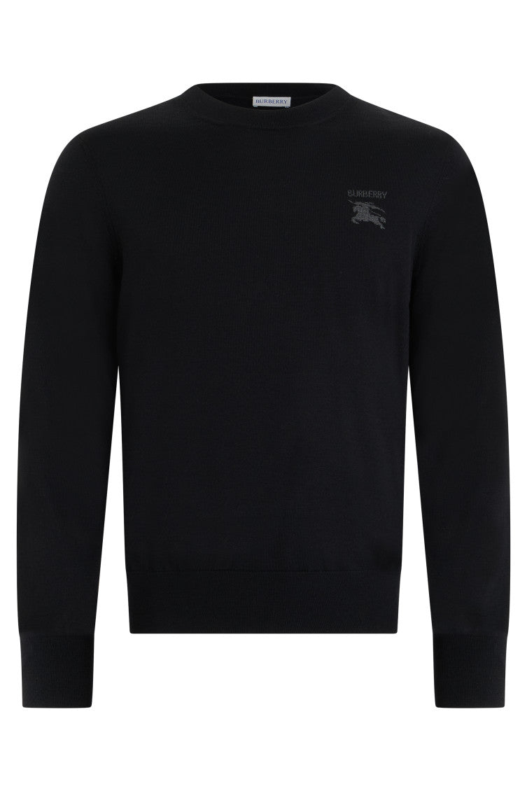 Black Crew Neck Sweater 1