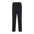 Dark Navy Flat Front Pants 1