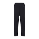Dark Navy Flat Front Pants 1