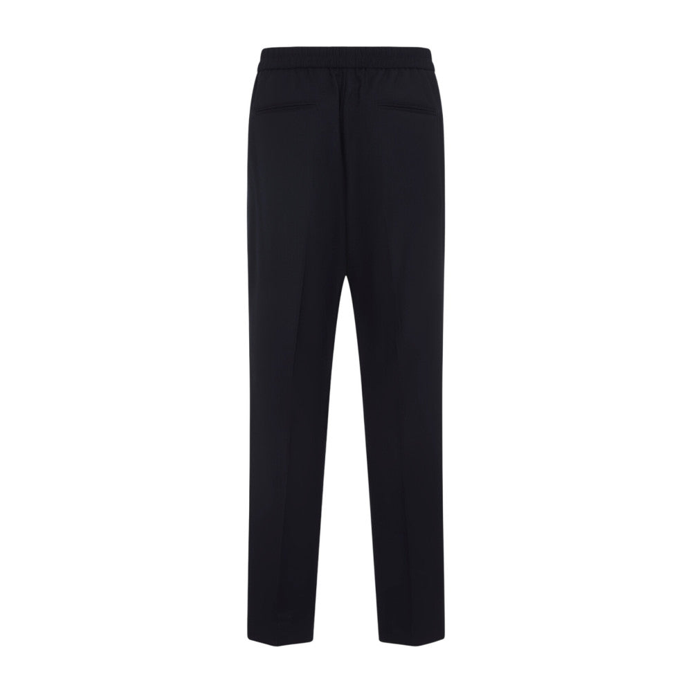Dark Navy Flat Front Pants 2