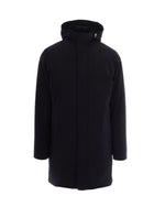 Dark Navy Hood Jacket 1
