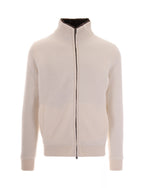Off White Knitted Cardigan 1