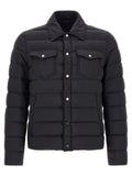 Black Shirt Collar Jacket 1