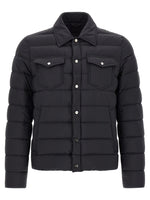 Black Shirt Collar Jacket 1