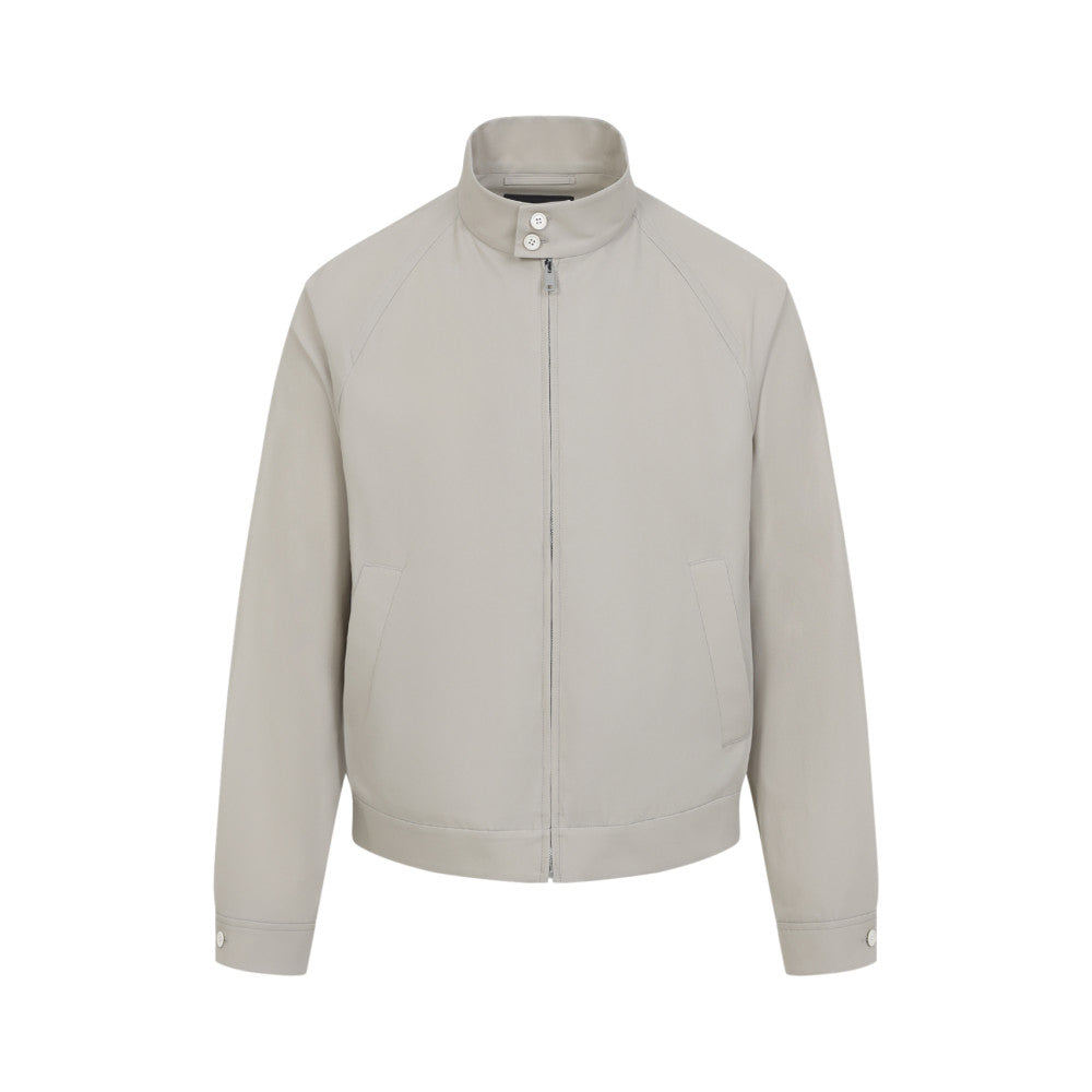 Light Beige Solid Jacket 1