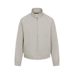 Light Beige Solid Jacket 1