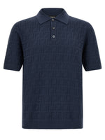 Blue Shirt Collar Polo 1