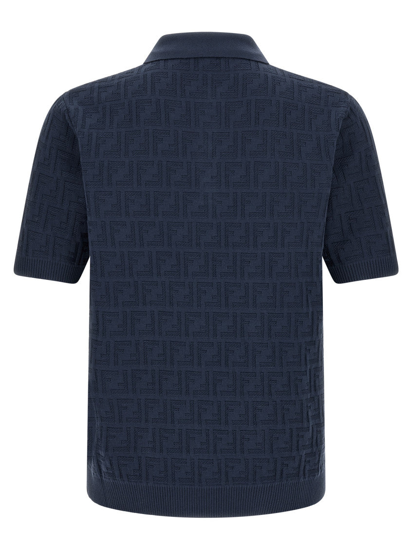 Blue Shirt Collar Polo 2