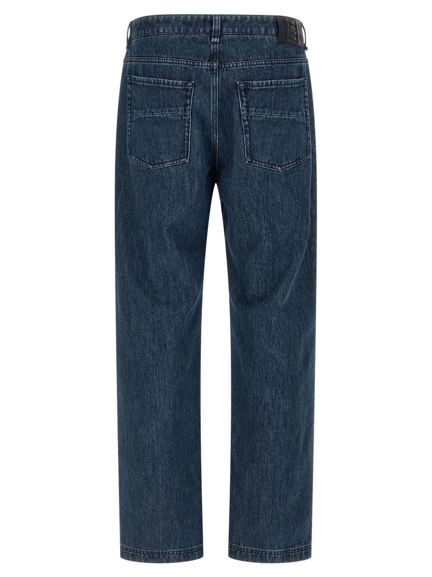 Blue High Rise Jeans 2