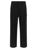 Black Regular Cargo Pants 1