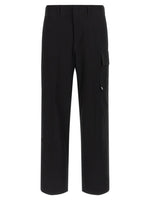 Black Regular Cargo Pants 1
