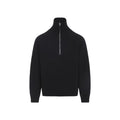 Black Half Zip Sweater 1