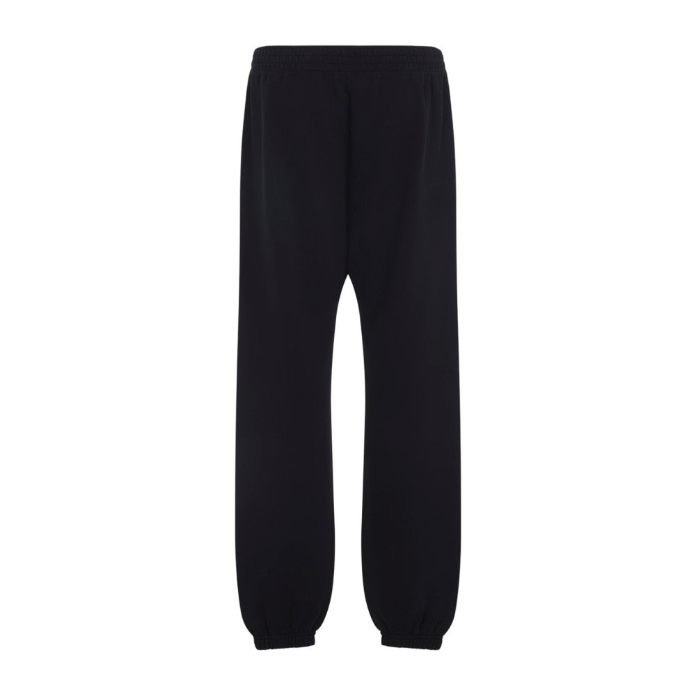 Black Regular Logo Joggers 2