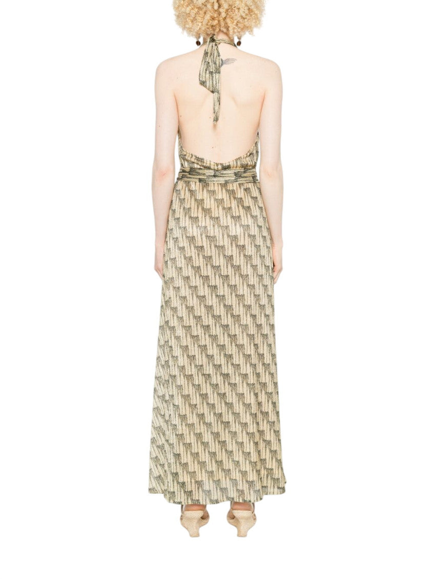 Green Ars long dress 3