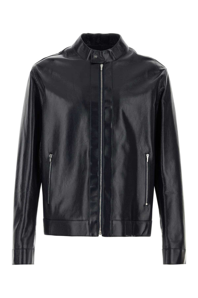 Midnight Blue Solid Jacket 1