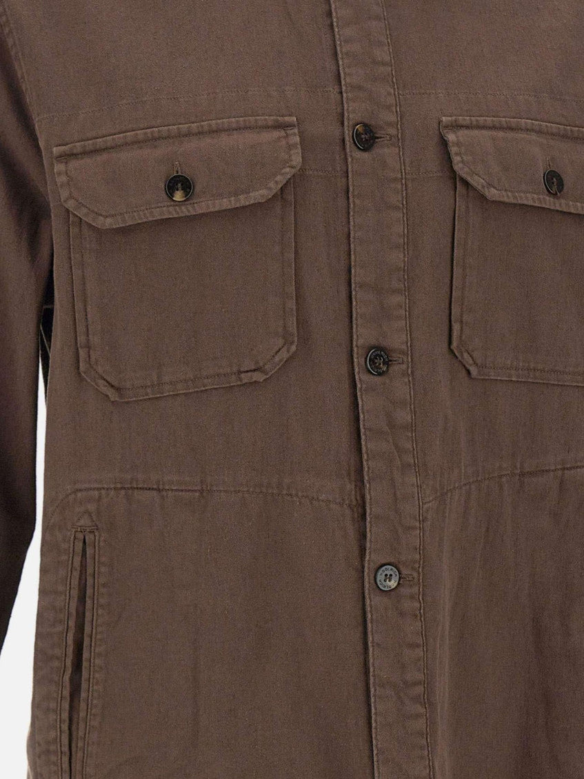 Brown Regular Overshirt 3