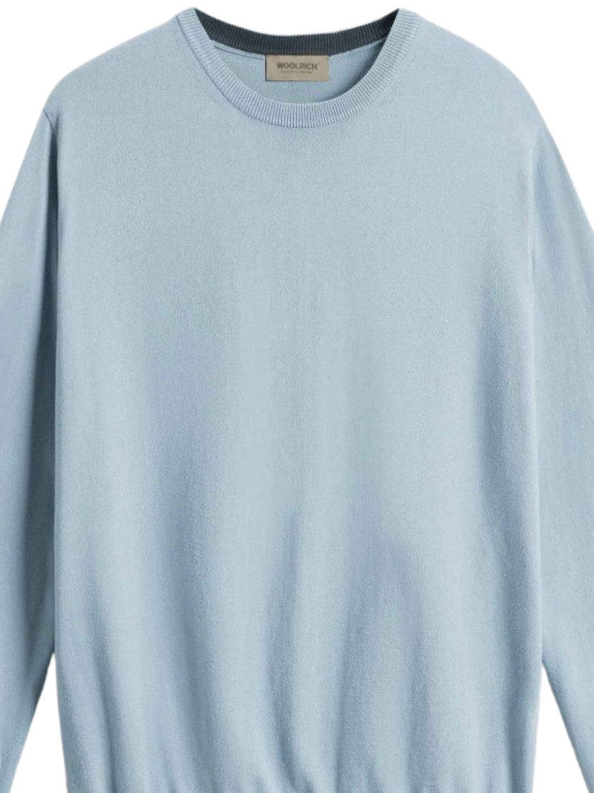 Light Blue Solid Sweater 3