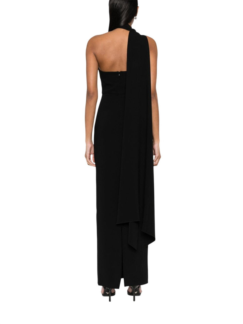 Black One Shoulder Maxi Dress 3