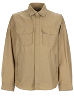 Beige Shirt Collar Jacket 1