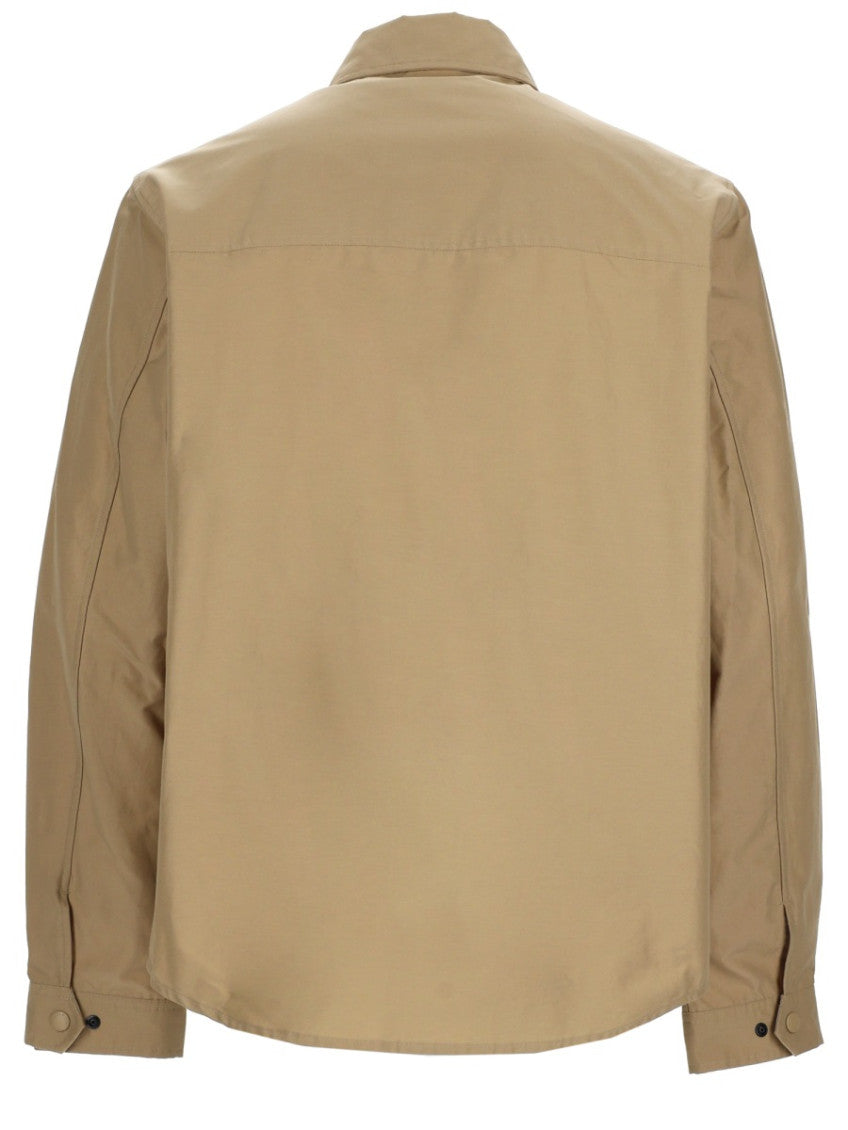 Beige Shirt Collar Jacket 2