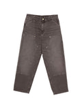 Brown Solid Cargo Trousers 1