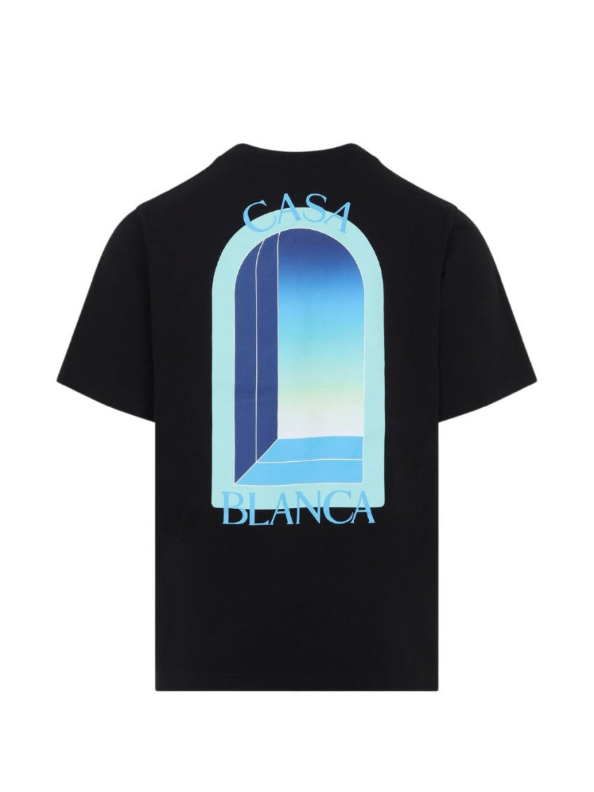 Black Crew Neck T-Shirt 2