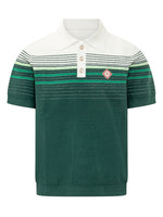 Green Shirt Collar Polo 1