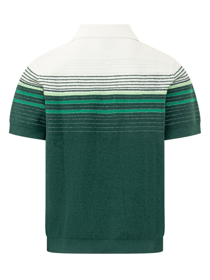 Green Shirt Collar Polo 2