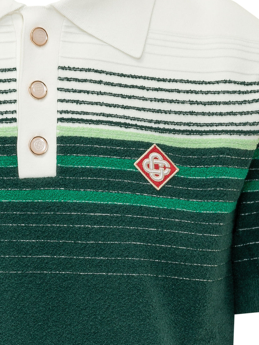 Green Shirt Collar Polo 3