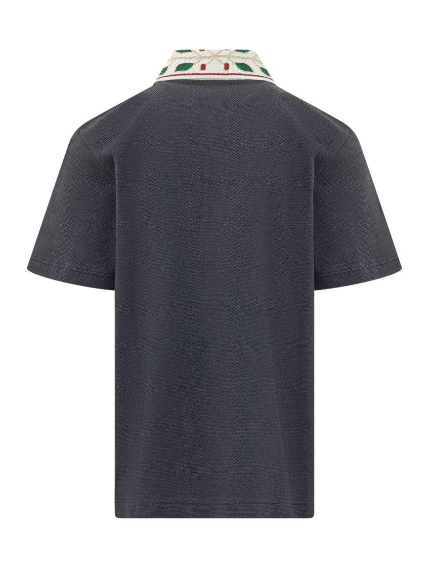 Dark Blue Logo Polo 2